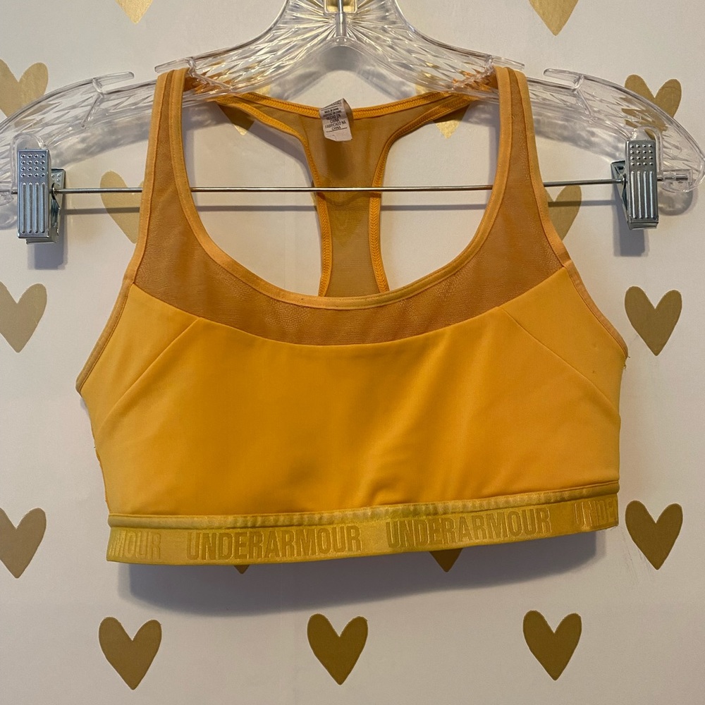 Under Armour compression sports bra